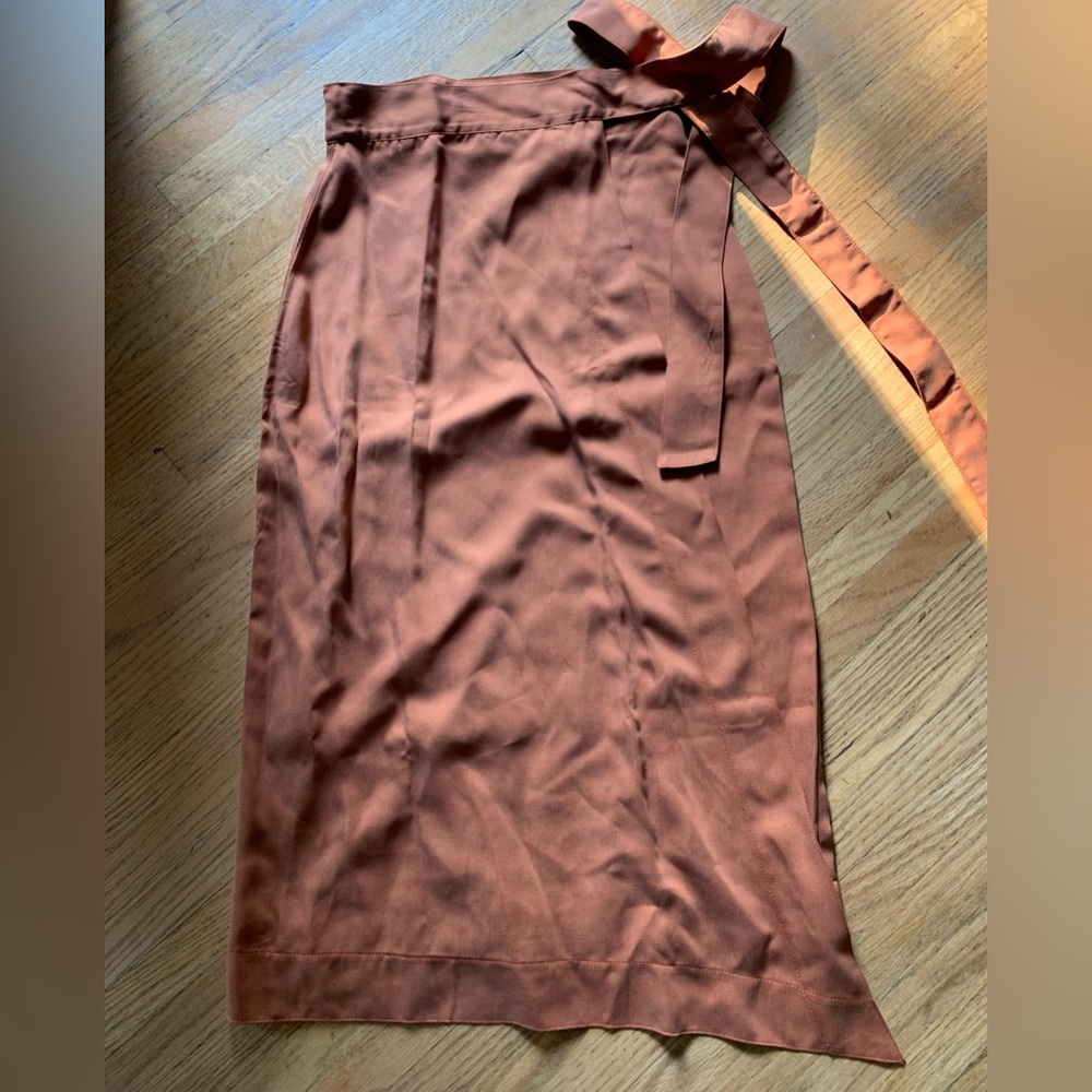Cobalt Street wrap skirt